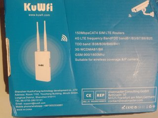 Router 4G SIM KuWFi Esterno/Interno