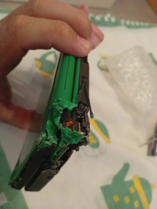 Nintendo DSi XL Verde - Da riparare