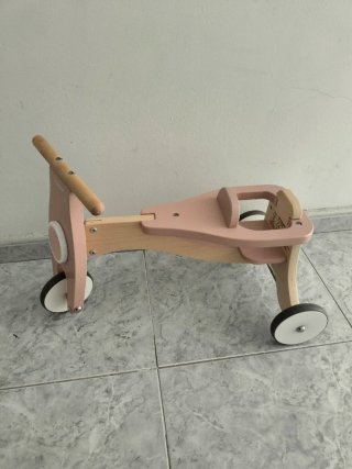 Triciclo madera bebé