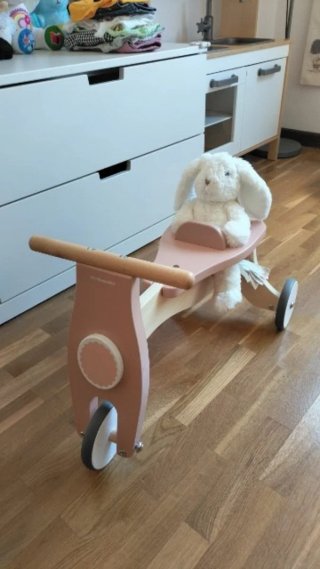 Triciclo madera bebé