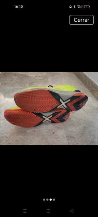 Zapatillas Munich Talla 42 amarillo y Naranja