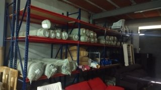 Estanterías Industriales Metálicas y Lote Textil.