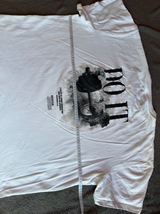 Camiseta Gym DO IT Oversize Blanca