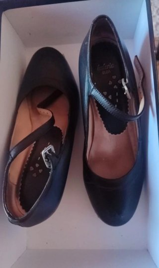 Zapatos Flamenco Buleria Negros