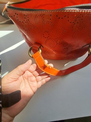 Bolso Carolina Herrera Naranja Original