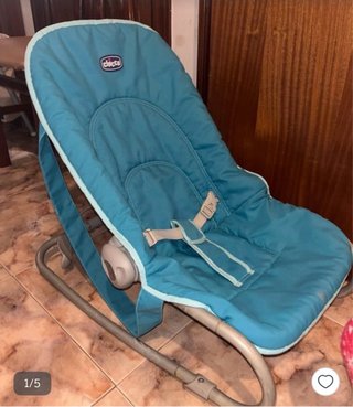 Hamaca Chicco reclinable azul