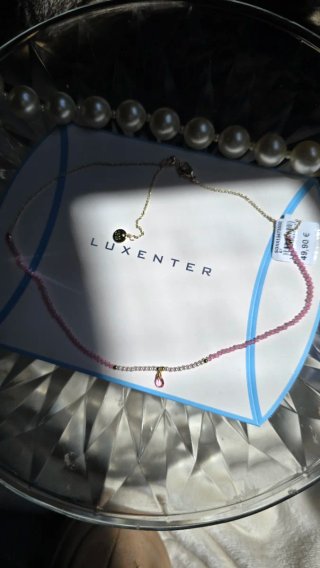 Collar Luxenter Chapado Oro Rosa