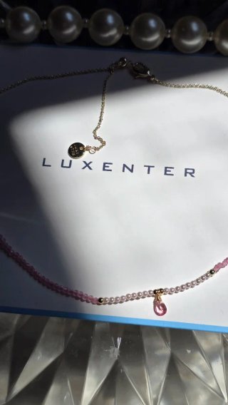 Collar Luxenter Chapado Oro Rosa