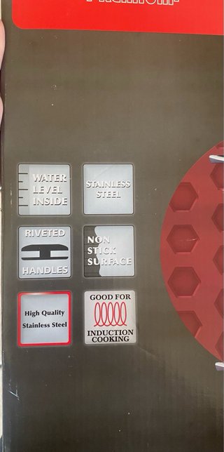 Set 16 pezzi DeKoch Pentole Acciaio Inox