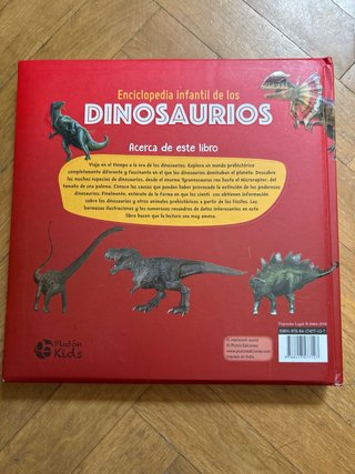 Enciclopedia infantil de los dinosaurios