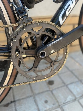 Bicicleta de carretera Cannondale Talla 54.