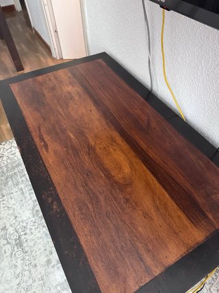Mueble TV madera rústico 90cm