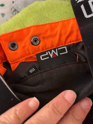 Chaqueta + pantalón esquí CMP niño verde naranja