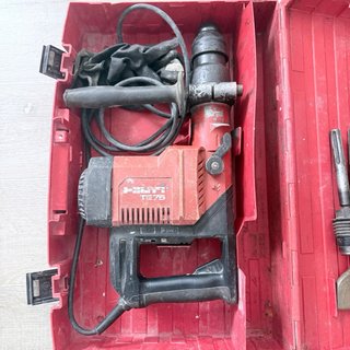 Hilti TE 75 profesional + brocas SDS Max + coronas