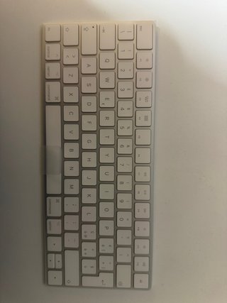 Tastiera Apple Argento come nuova
