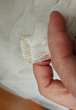 Velo/capa de novia blanco
