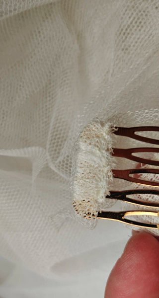 Velo/capa de novia blanco