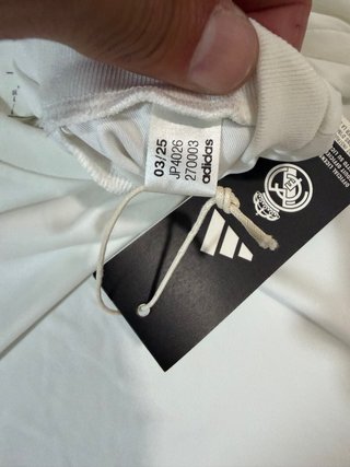 Camiseta Real Madrid Adidas Blanca
