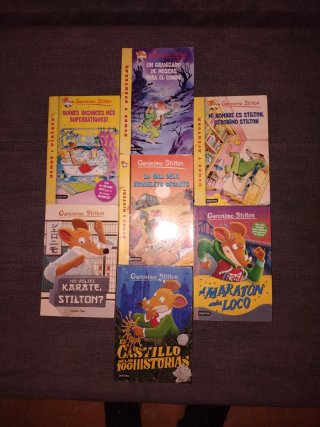 7 Libros de Geronimo Stilton