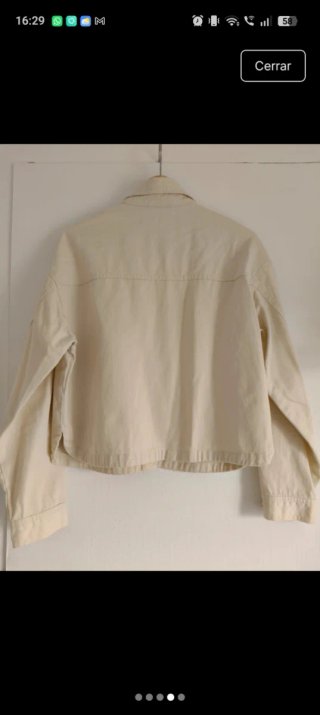 Chaqueta Zara Beige nueva a estrenar