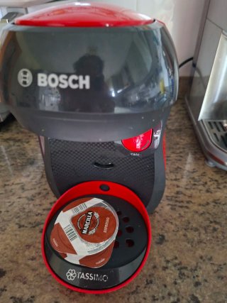 Cafetera Bosch Tassimo + 60 cápsulas
