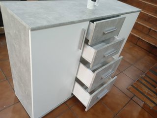 OFERTON DE COMODA APARADOR 2 PUERTAS 4 CAJONES