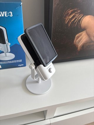 Micrófono Elgato Wave 3 con filtro