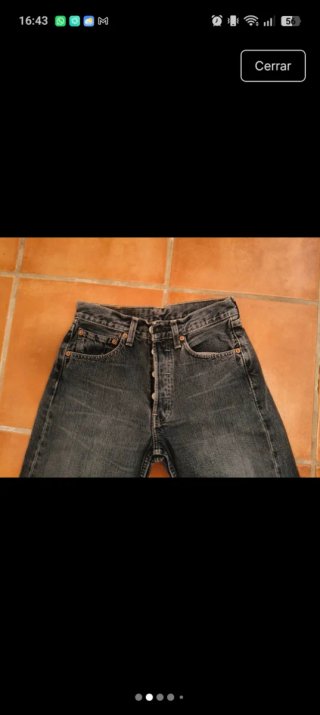 Levi's 501 W26 T32 en perfecto estado.
