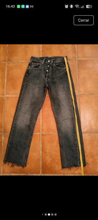 Levi's 501 W26 T32 en perfecto estado.