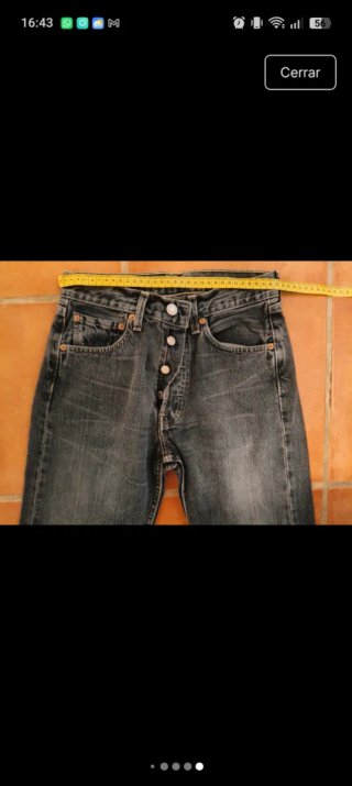 Levi's 501 W26 T32 en perfecto estado.