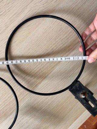 Soportes metálicos para macetas (2 unidades)