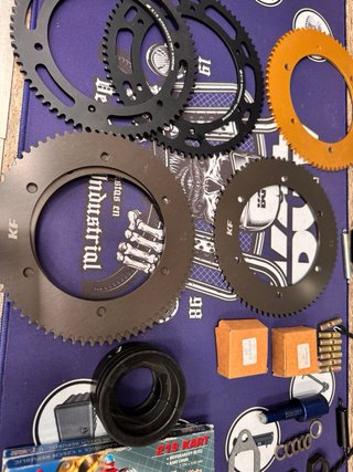 Recambios Kart: Cadena, Piñones y Embrague