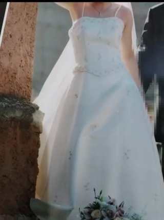 Vestido de Novia Precioso con Pedrería