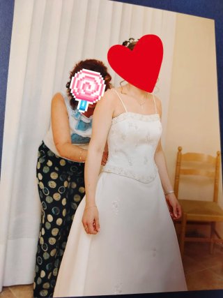 Vestido de Novia Precioso con Pedrería