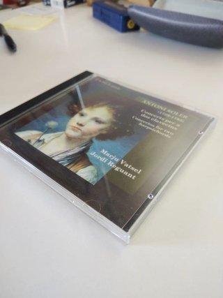 CD Antoni Soler Concerts per a dos clavecins