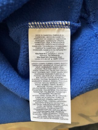 Sudadera Air Jordan Azul