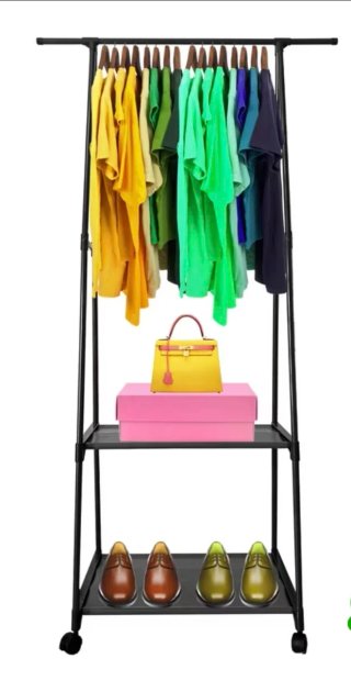 Organizzatore per abbigliamento a rotelle