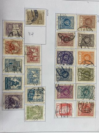 Colección Sellos Polonia 1918-1957. Interesante.