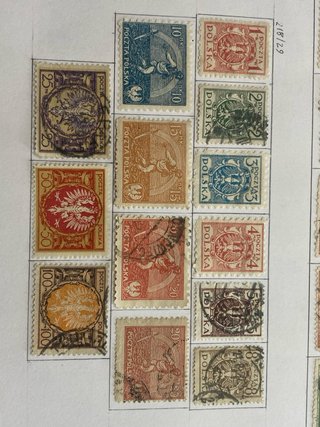 Colección Sellos Polonia 1918-1957. Interesante.