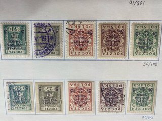 Colección Sellos Polonia 1918-1957. Interesante.