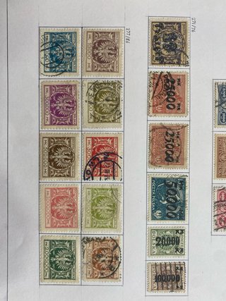 Colección Sellos Polonia 1918-1957. Interesante.