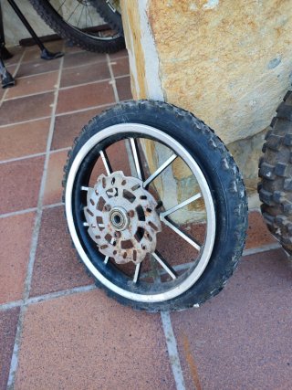Ruedas Pit Bike 2.50-10 con Llanta