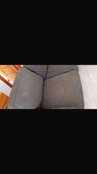 Sofá gris 3 plazas