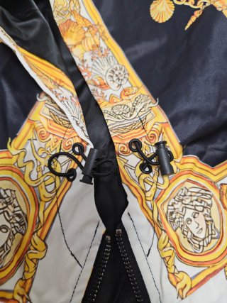 Chaqueta con estampado barroco