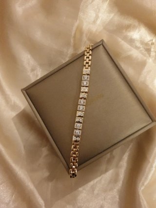Pulsera chapada oro 18k