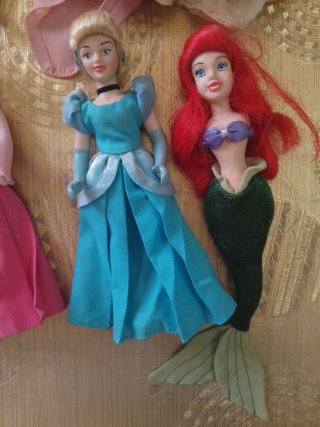 8 Bambole Disney Collezione