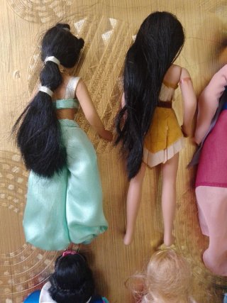 8 Bambole Disney Collezione