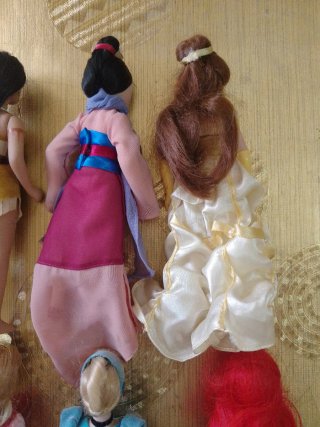 8 Bambole Disney Collezione