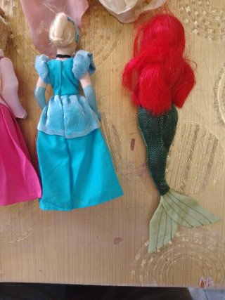 8 Bambole Disney Collezione