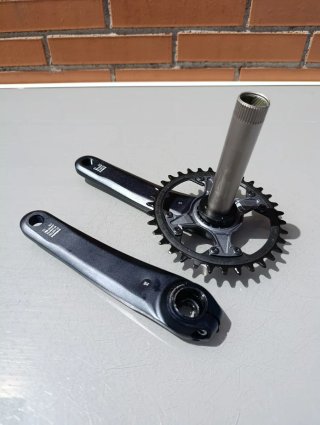 Bielas 1x12v Shimano SLX FC-M7120 175mm plato 34T.